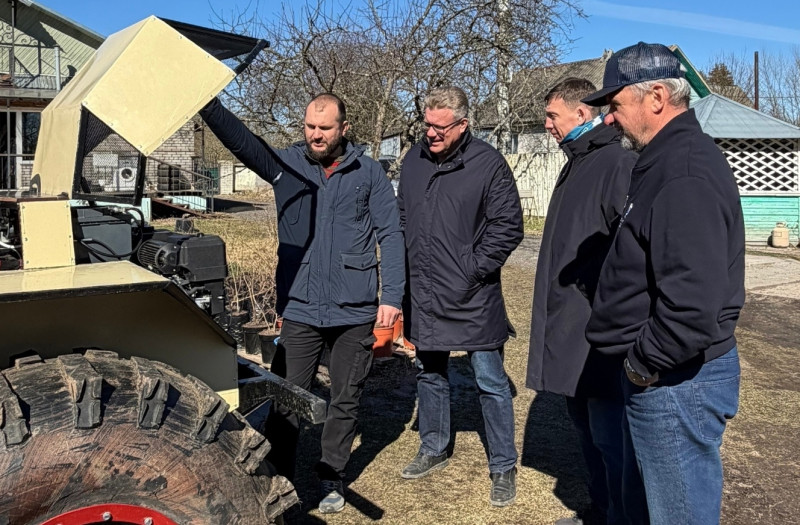 Добровольцы из Новой Ладоги получили вездеход для экологических дел